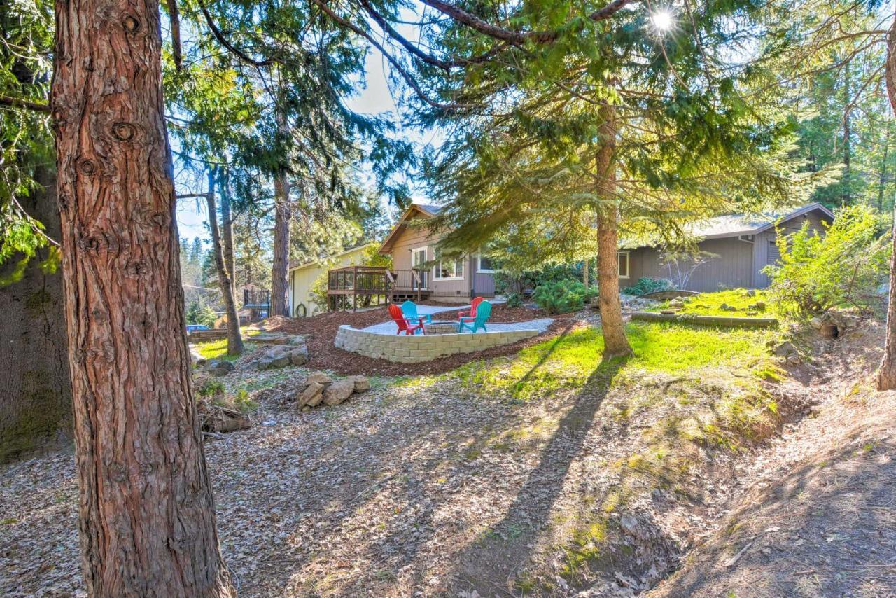 Sherwood Forest Cabin With Deck And Fire Pit! Twain Harte Exterior photo